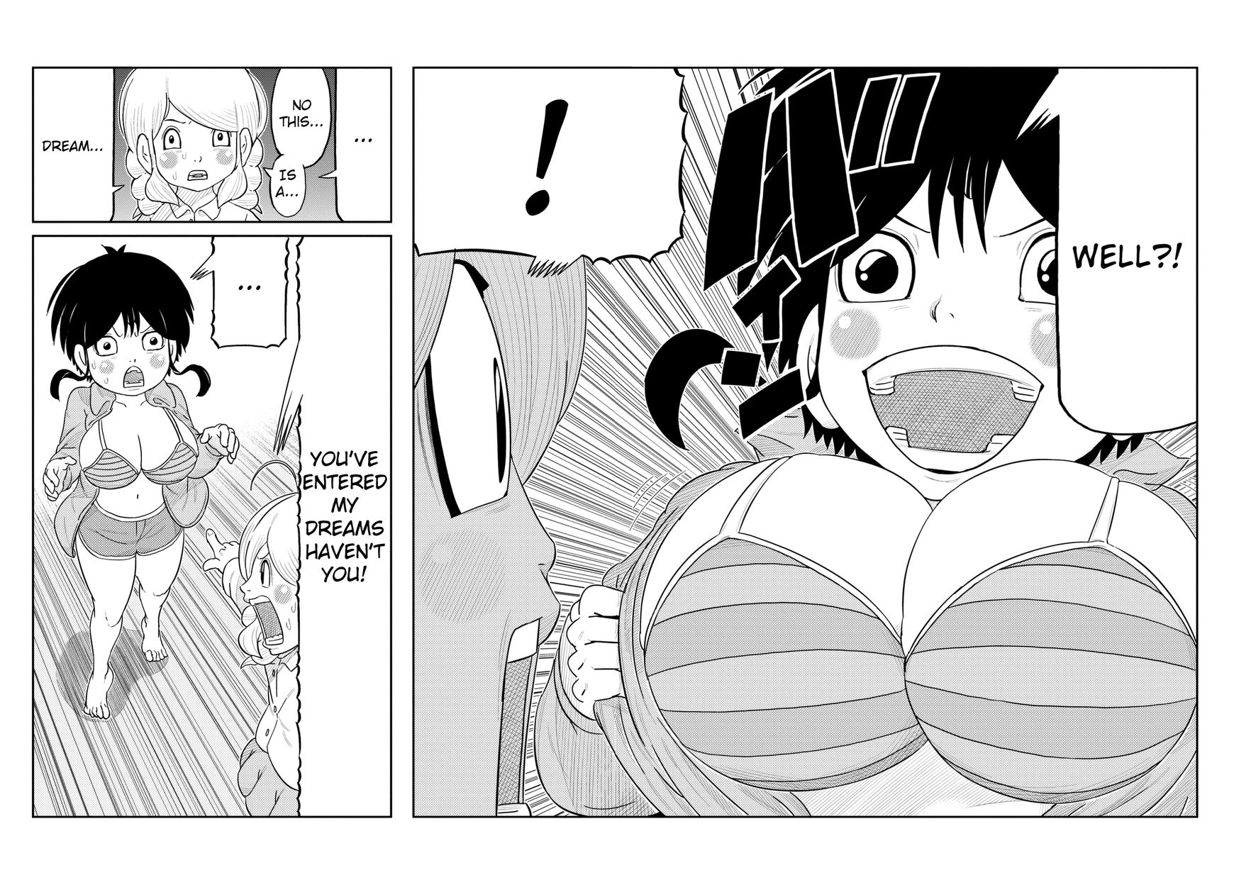 Kaiten One Chapter 7.5 page 4 - Chapter 7.5: Comparing Boobs