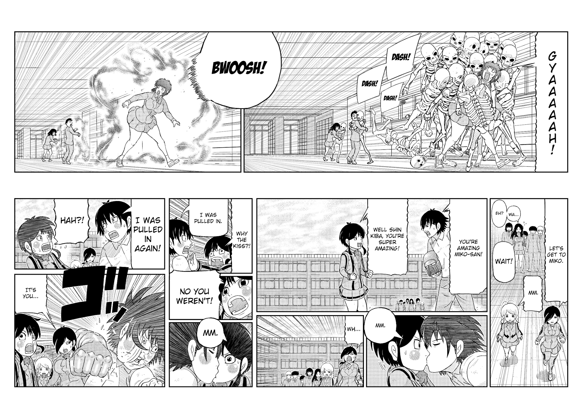 Kaiten One Chapter 9 page 3 - Chapter 9: The Youkai Hunter Trio