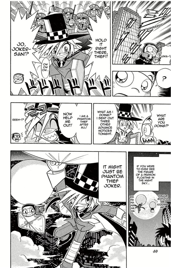 Kaitou Joker Chapter 1 page 38 - Chapter 1 : The Phantom Thief of Miracles Appears!!