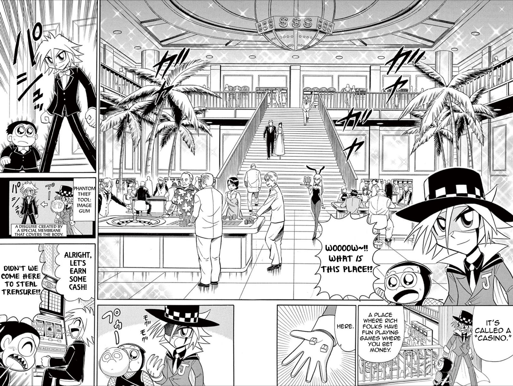 Kaitou Joker Chapter 55 page 6 - Chapter 55 : Magnificent Casino Cruise (Part 1)