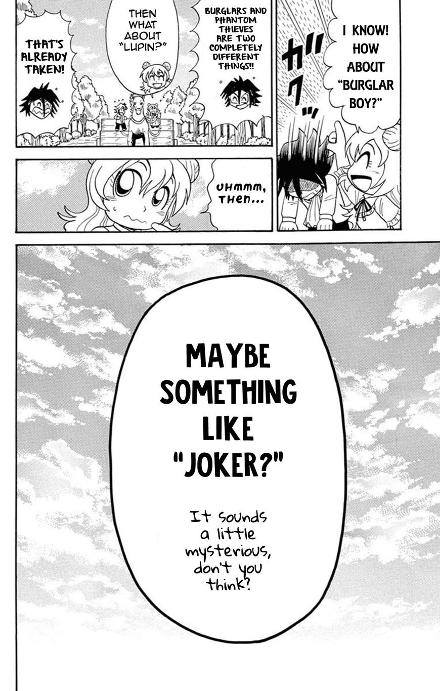 Kaitou Joker Chapter 58 page 14 - Chapter 58 : Cyan and Rose