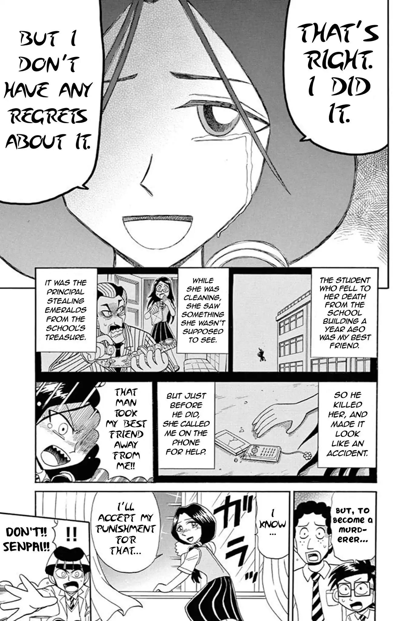 Kaitou Joker Chapter 67 page 9 - Chapter 67: The Phantom Classroom Murder Case (Part 2)