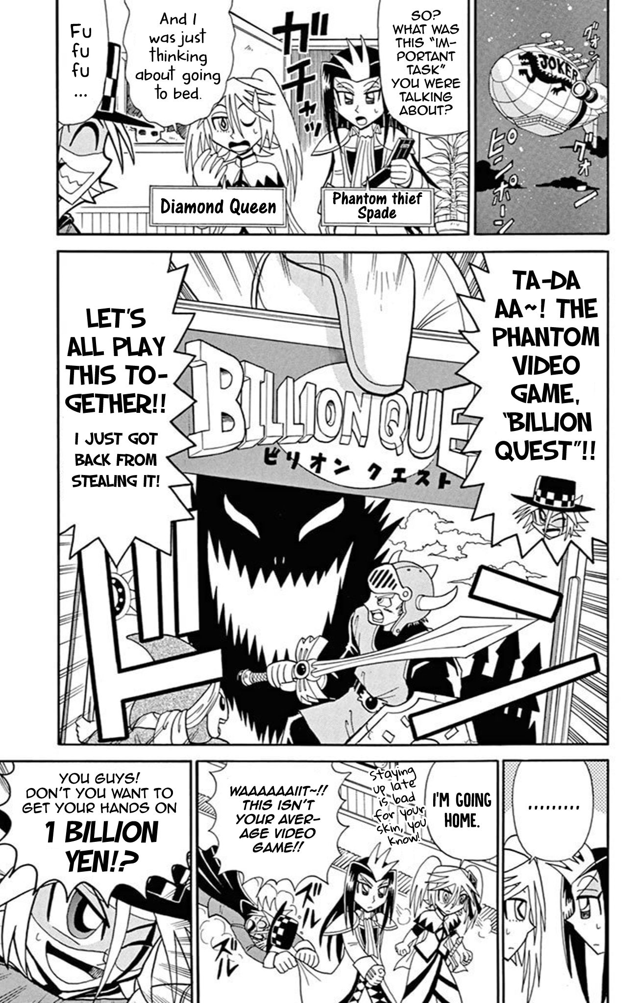 Kaitou Joker Chapter 68 page 8 - Chapter 68: The Adventures of Billion Quest