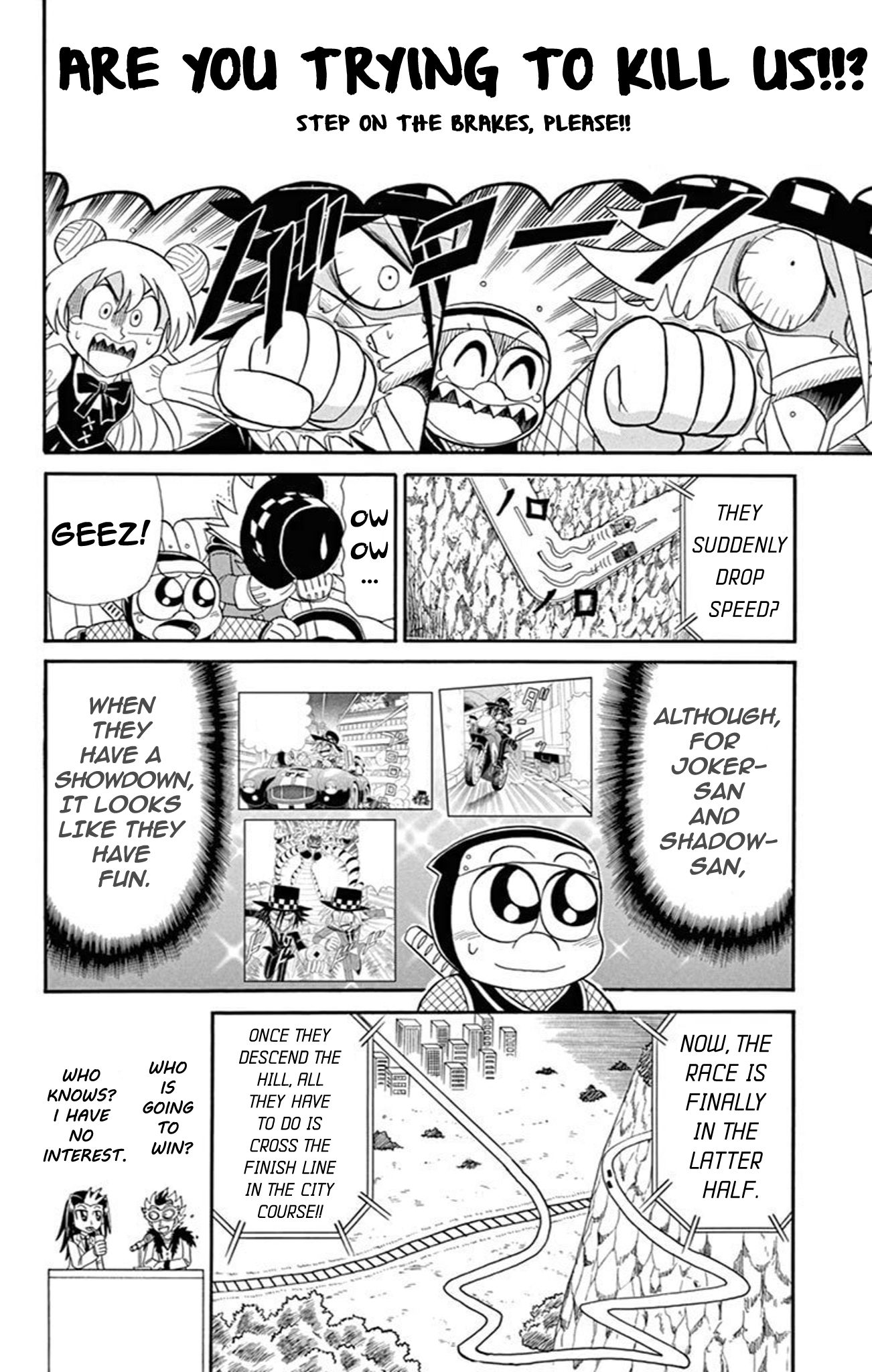 Kaitou Joker Chapter 69 page 18 - Chapter 69: Super Fast!! Fire Ball Grand Prix