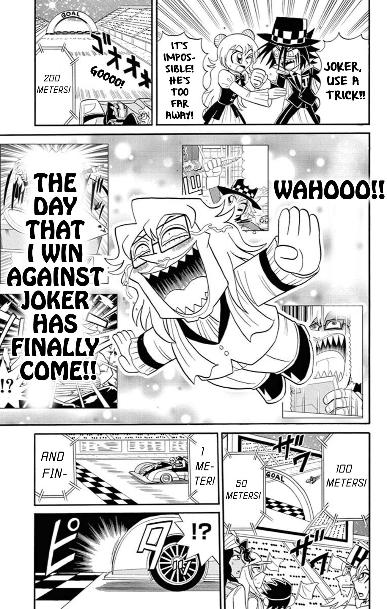 Kaitou Joker Chapter 69 page 29 - Chapter 69: Super Fast!! Fire Ball Grand Prix