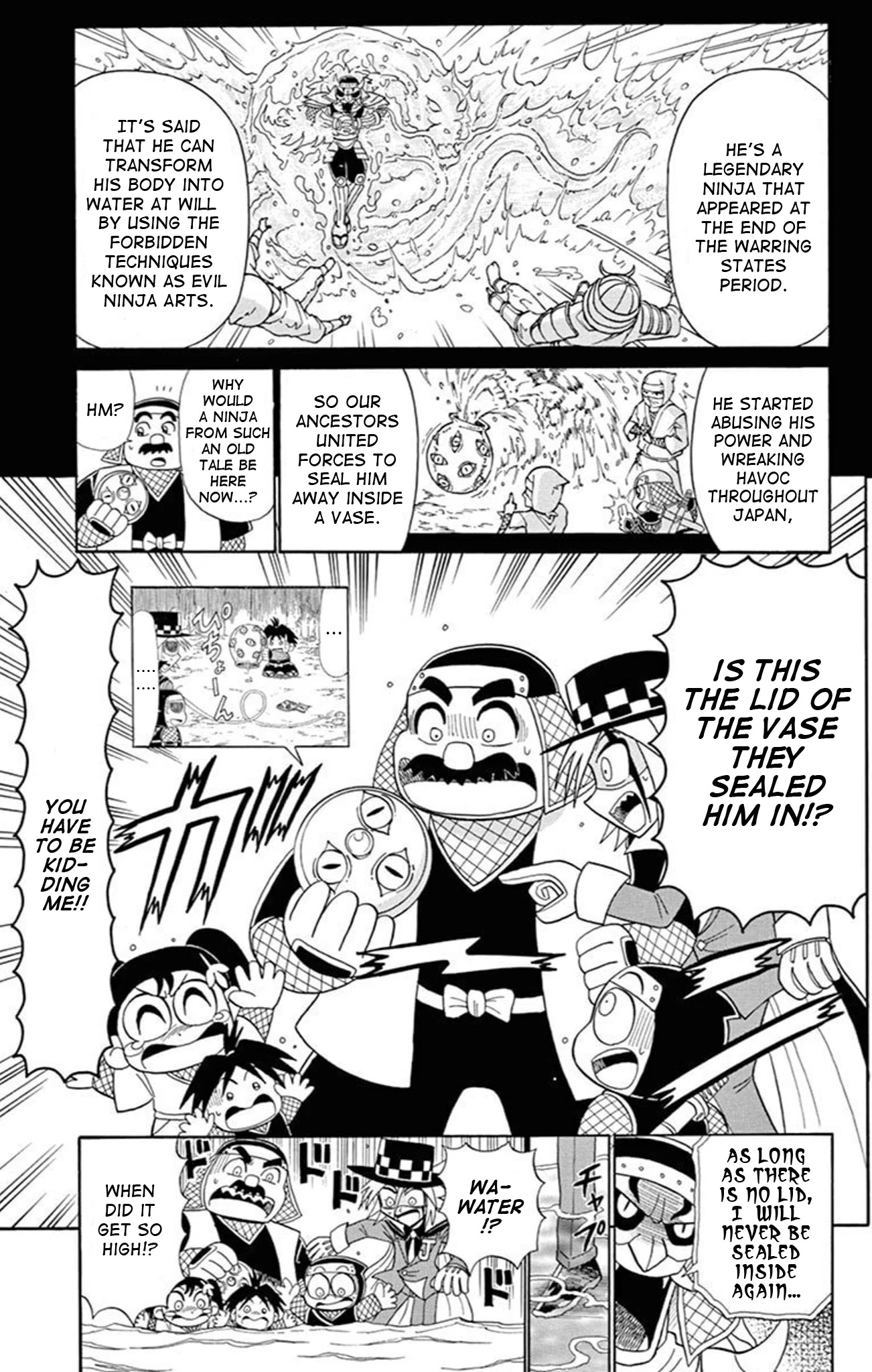 Kaitou Joker Chapter 70 page 13 - Chapter 70: The Evil Ninja’s Seal