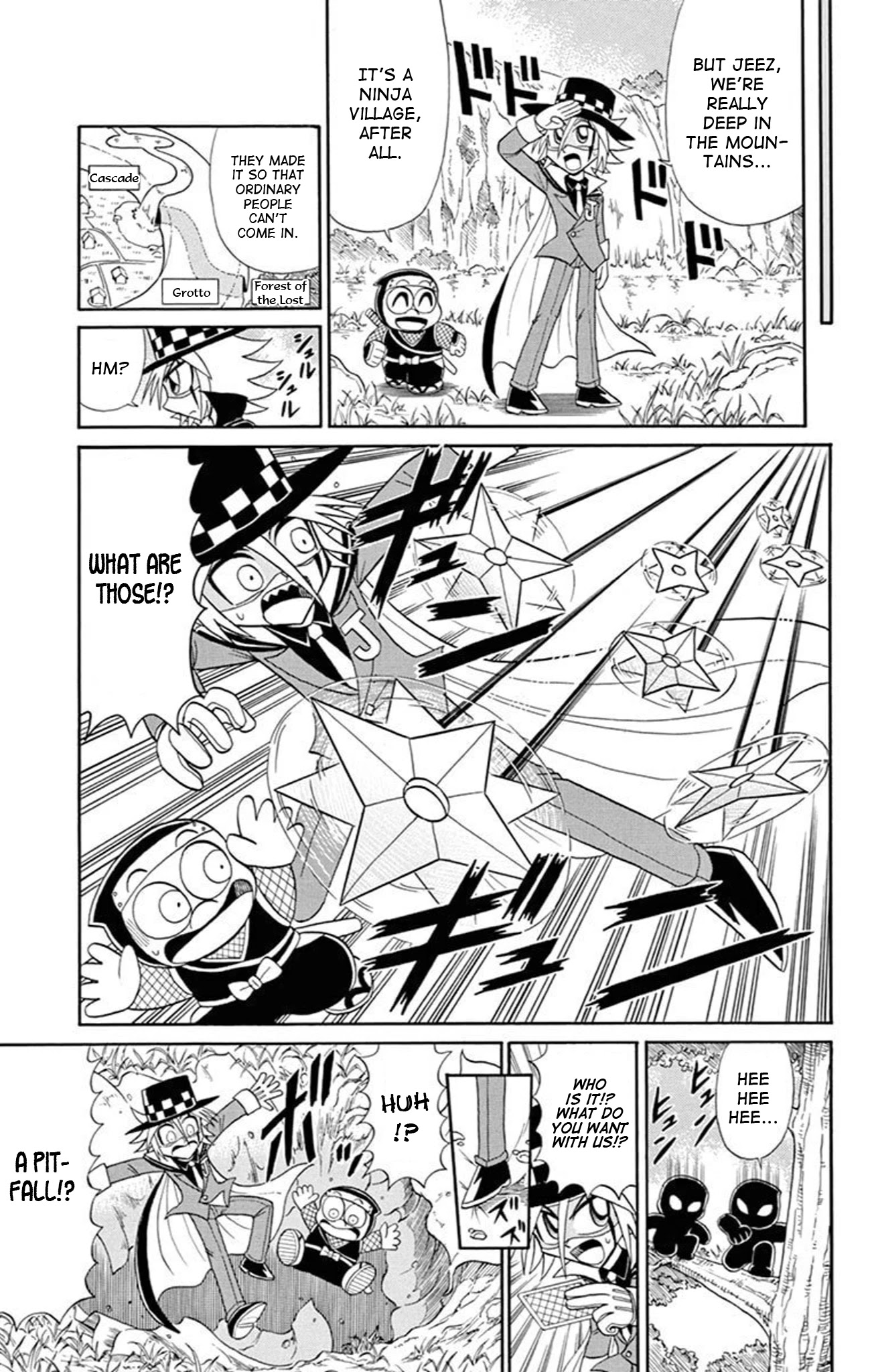 Kaitou Joker Chapter 70 page 3 - Chapter 70: The Evil Ninja’s Seal
