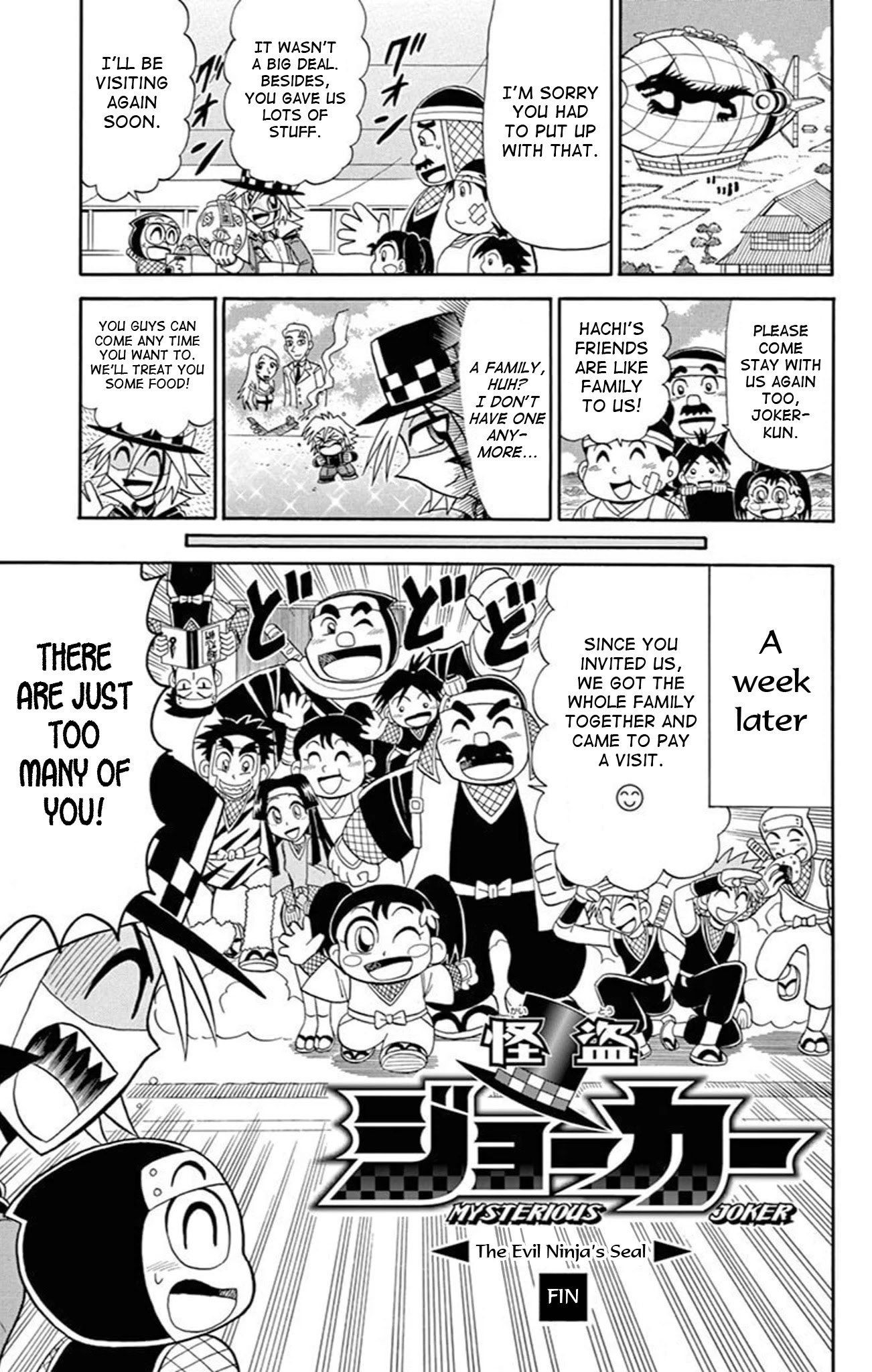 Kaitou Joker Chapter 70 page 30 - Chapter 70: The Evil Ninja’s Seal