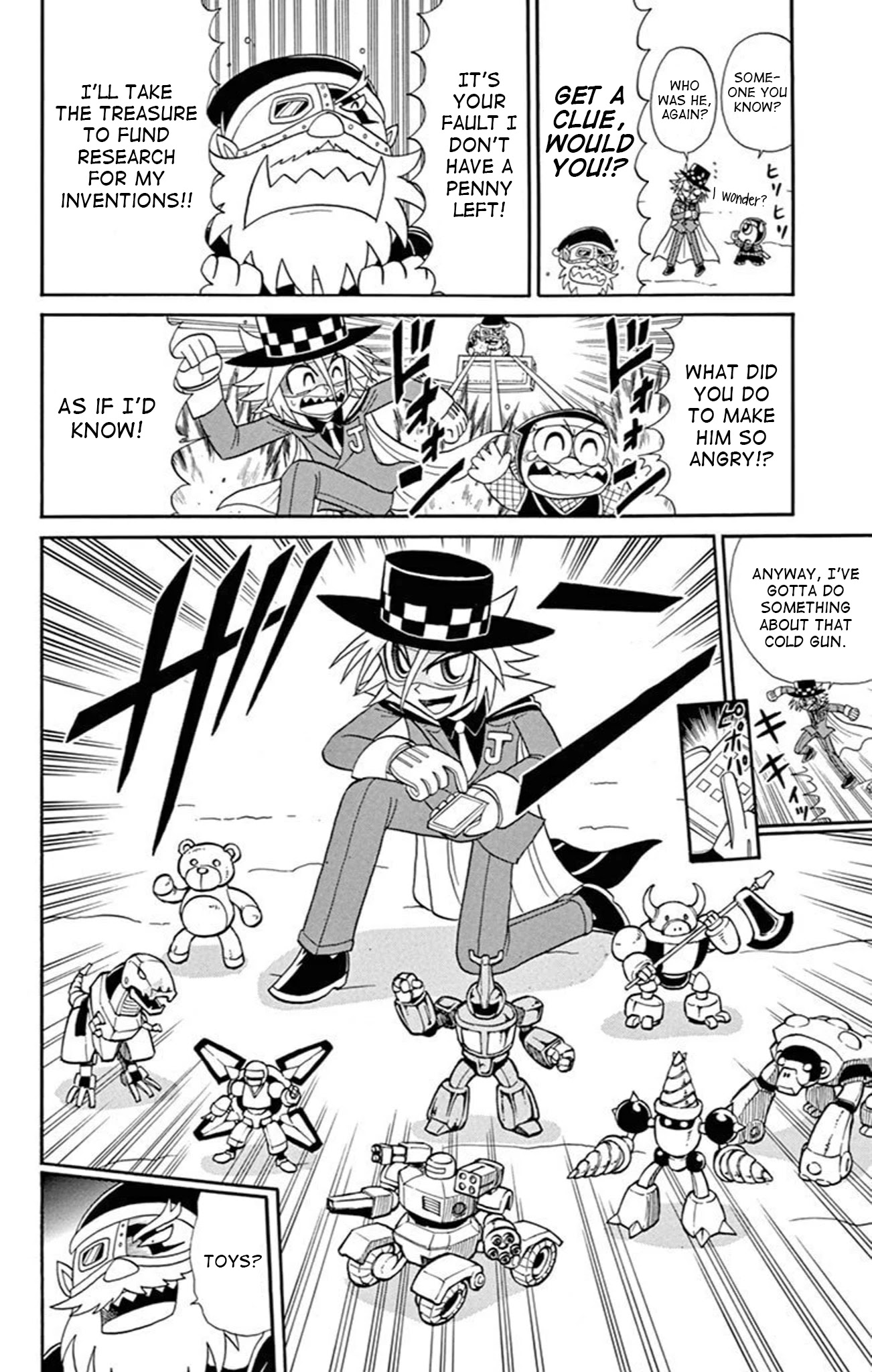 Kaitou Joker Chapter 71 page 10 - Chapter 71: Saint Christmas Wars