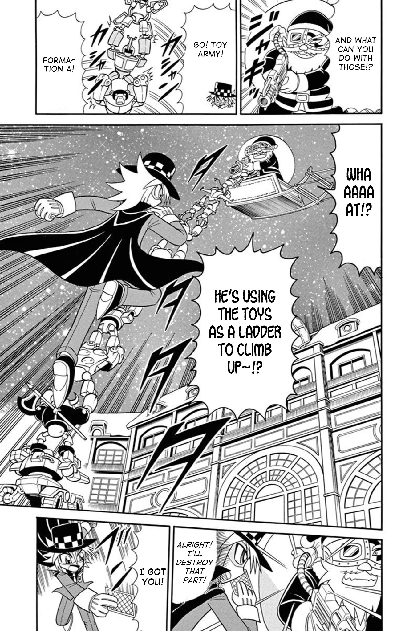 Kaitou Joker Chapter 71 page 11 - Chapter 71: Saint Christmas Wars