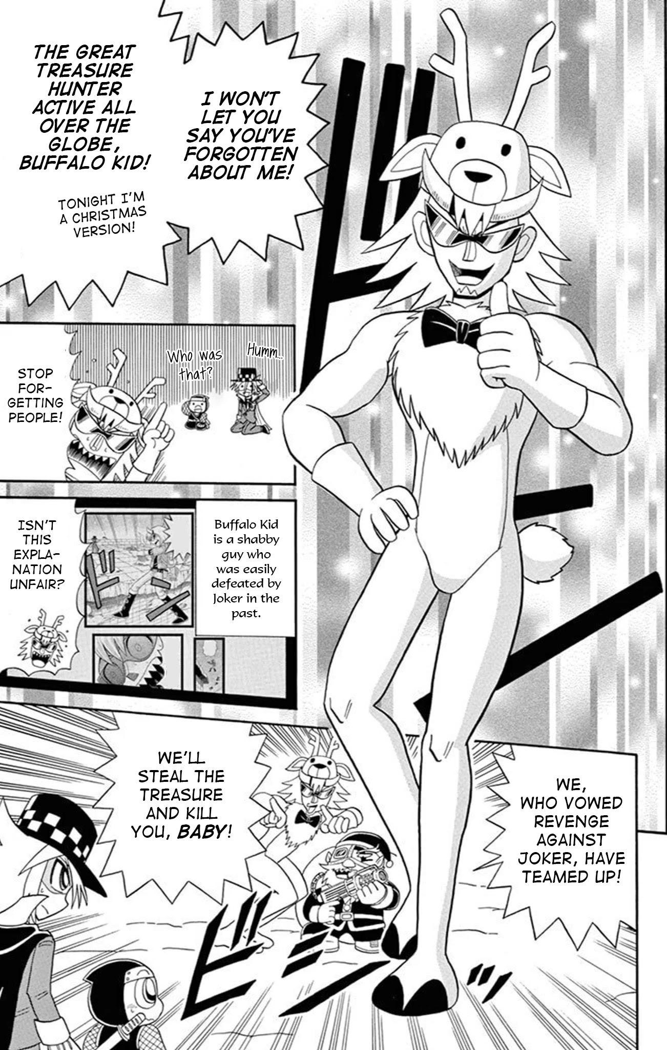 Kaitou Joker Chapter 71 page 13 - Chapter 71: Saint Christmas Wars