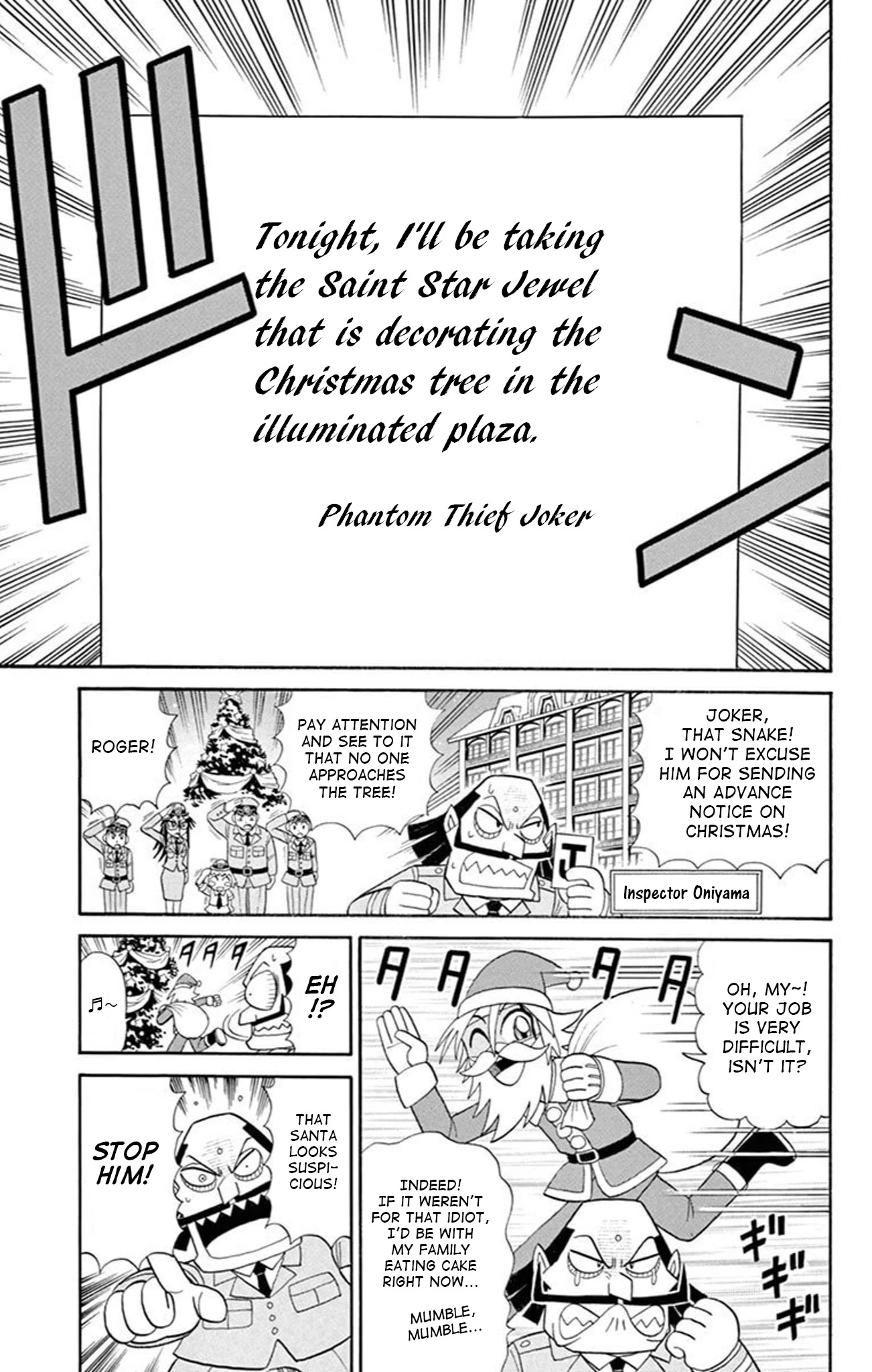 Kaitou Joker Chapter 71 page 3 - Chapter 71: Saint Christmas Wars