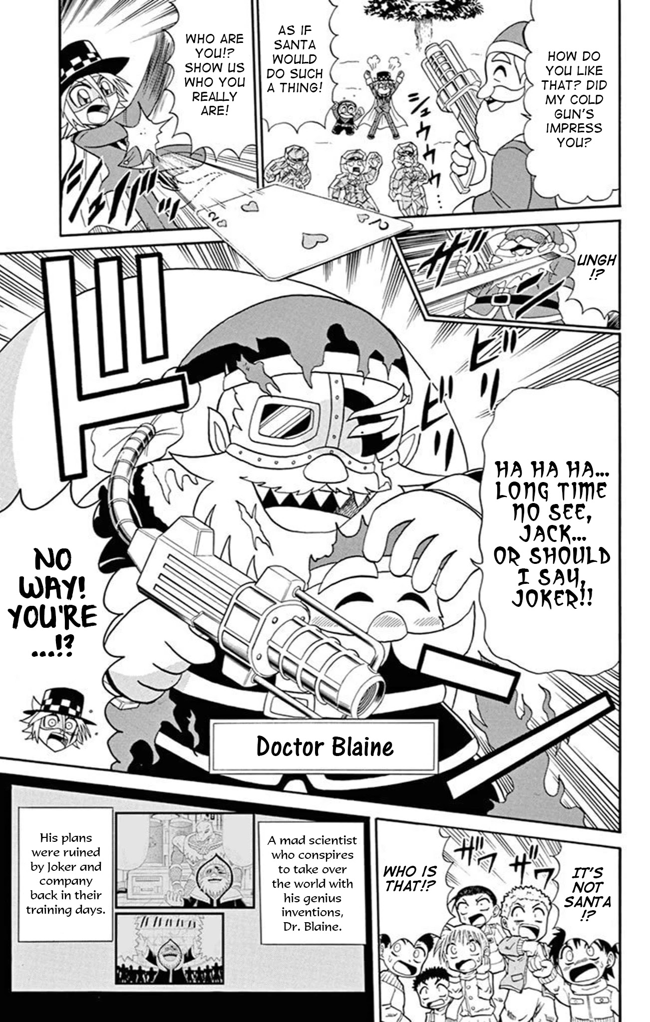 Kaitou Joker Chapter 71 page 9 - Chapter 71: Saint Christmas Wars