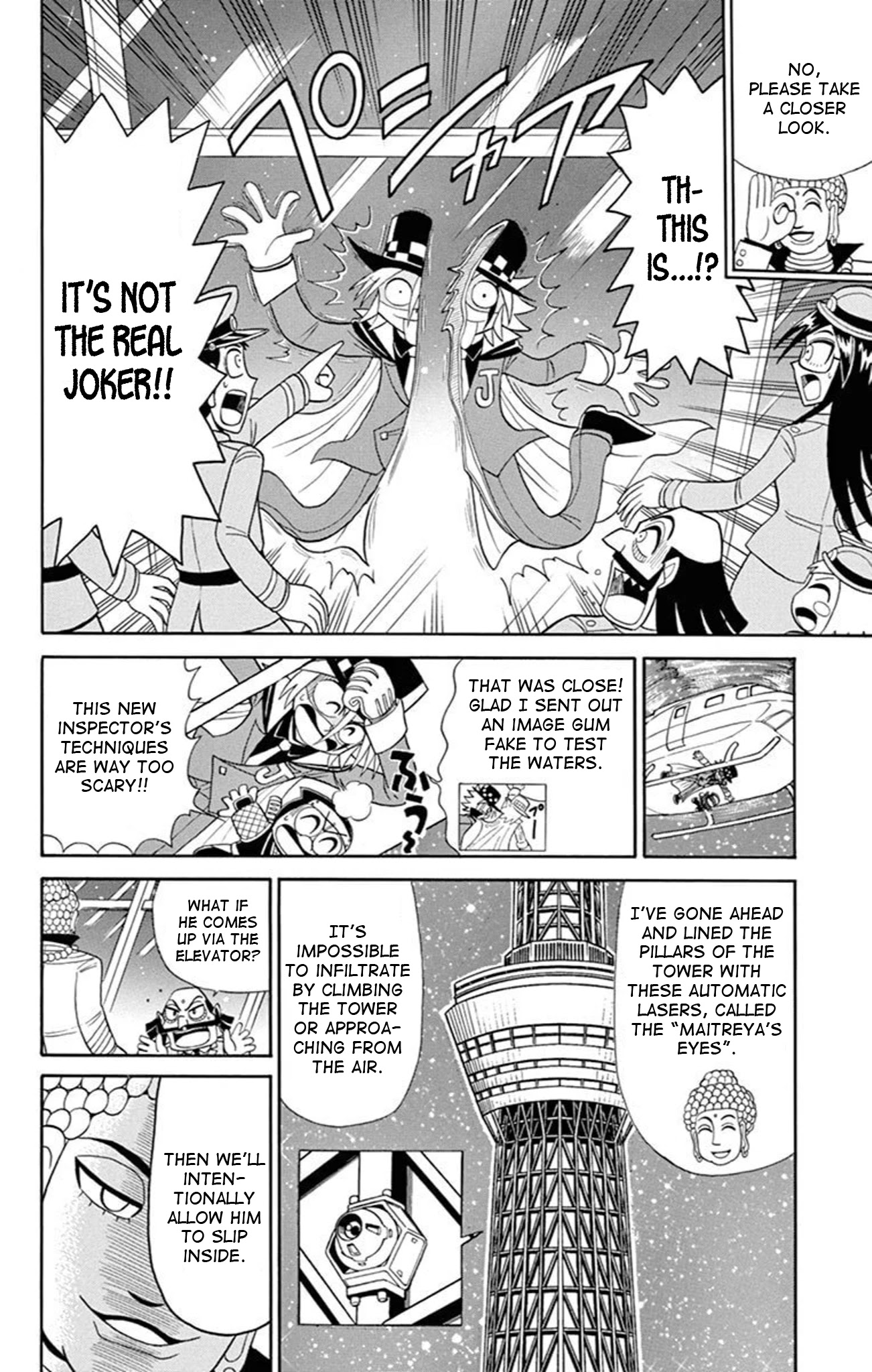 Kaitou Joker Chapter 74 page 10 - Chapter 74: The Heavenly Tower and the Maitreya’s Eyes