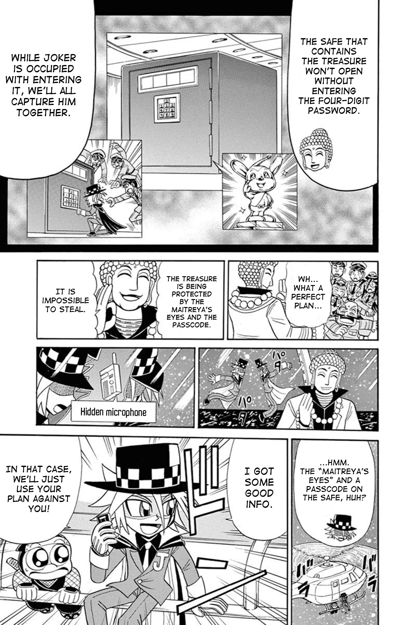 Kaitou Joker Chapter 74 page 11 - Chapter 74: The Heavenly Tower and the Maitreya’s Eyes