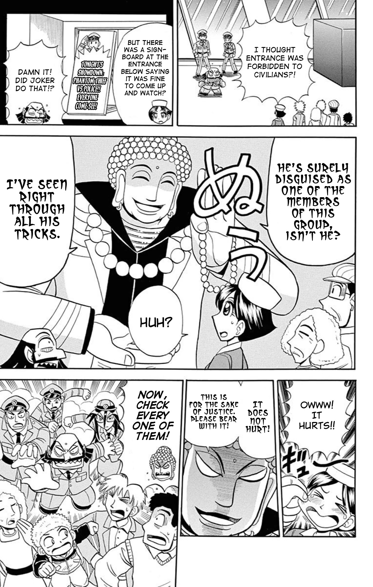 Kaitou Joker Chapter 74 page 13 - Chapter 74: The Heavenly Tower and the Maitreya’s Eyes