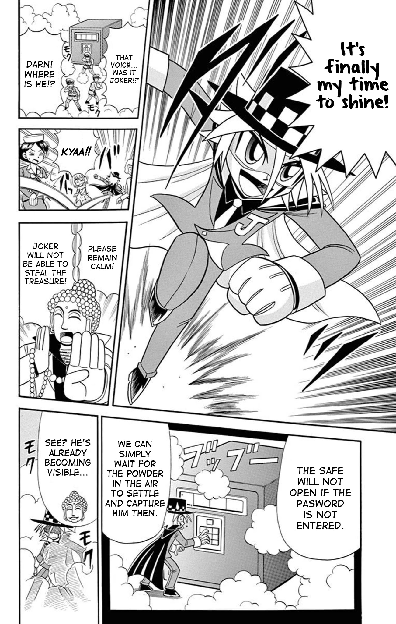 Kaitou Joker Chapter 74 page 16 - Chapter 74: The Heavenly Tower and the Maitreya’s Eyes