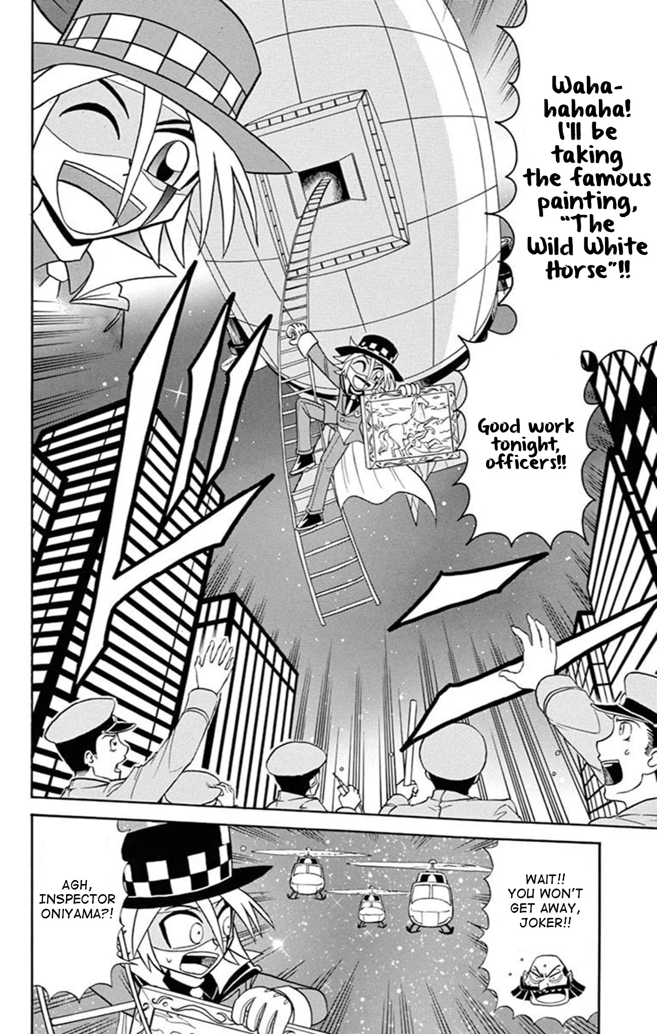 Kaitou Joker Chapter 74 page 2 - Chapter 74: The Heavenly Tower and the Maitreya’s Eyes