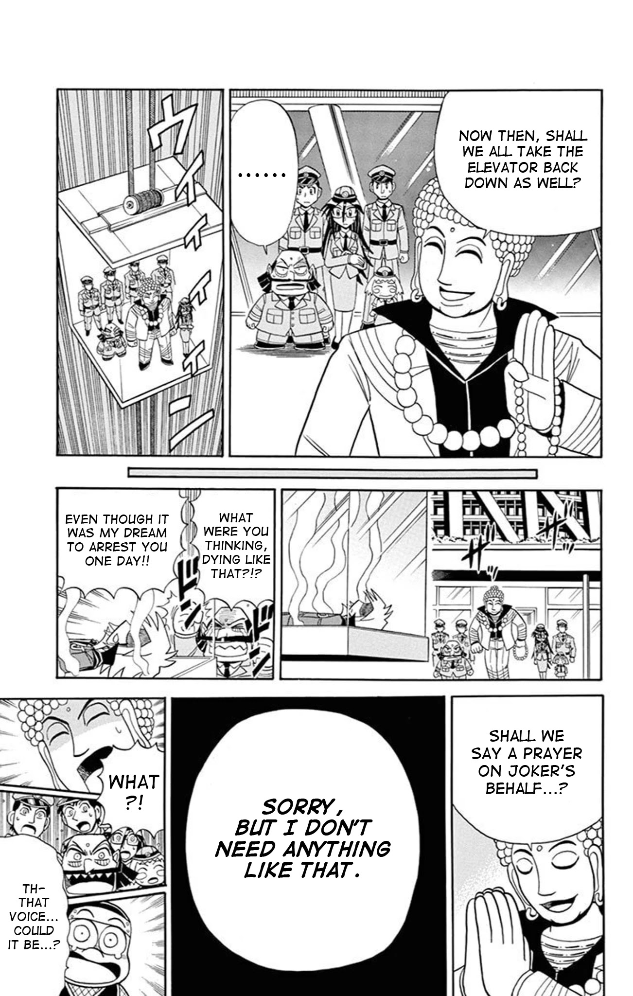Kaitou Joker Chapter 74 page 27 - Chapter 74: The Heavenly Tower and the Maitreya’s Eyes