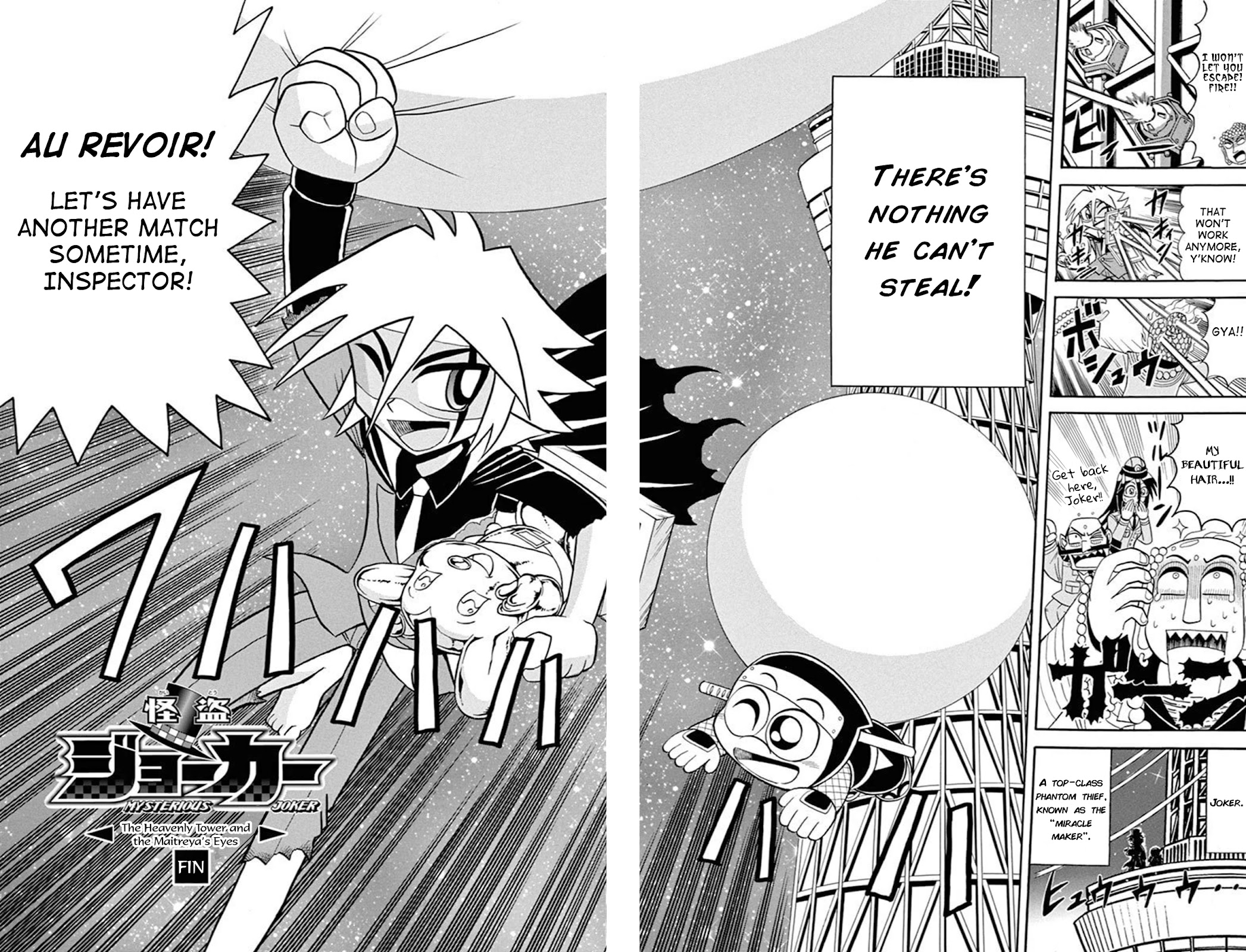 Kaitou Joker Chapter 74 page 30 - Chapter 74: The Heavenly Tower and the Maitreya’s Eyes