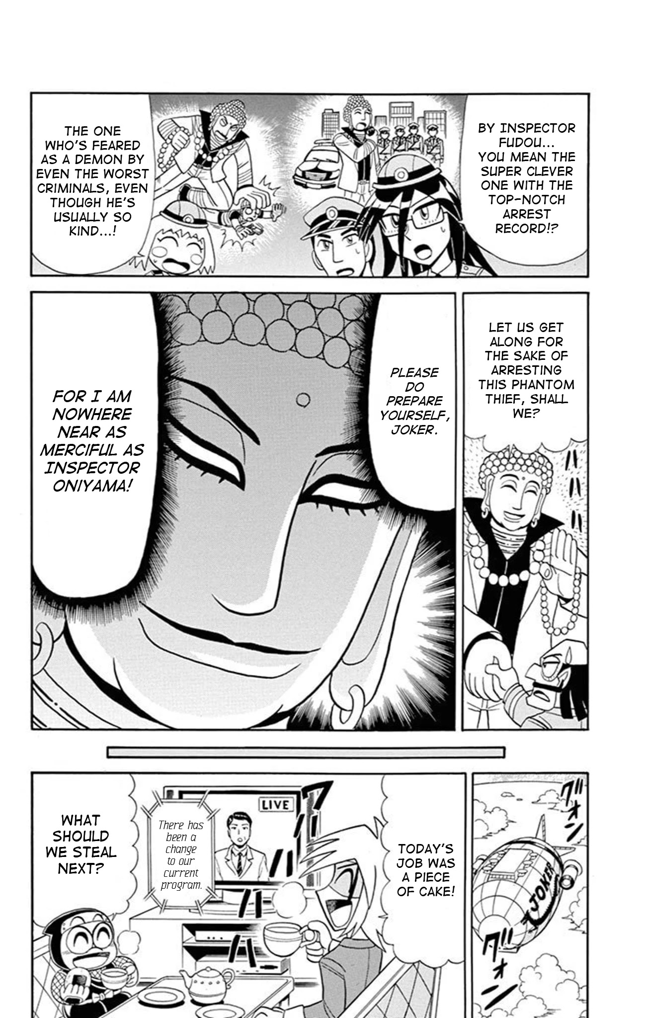 Kaitou Joker Chapter 74 page 6 - Chapter 74: The Heavenly Tower and the Maitreya’s Eyes