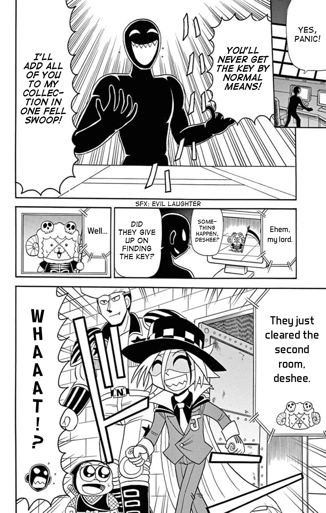 Kaitou Joker Chapter 75 page 17 - Chapter 75: Escape from the Man-Eating Manor