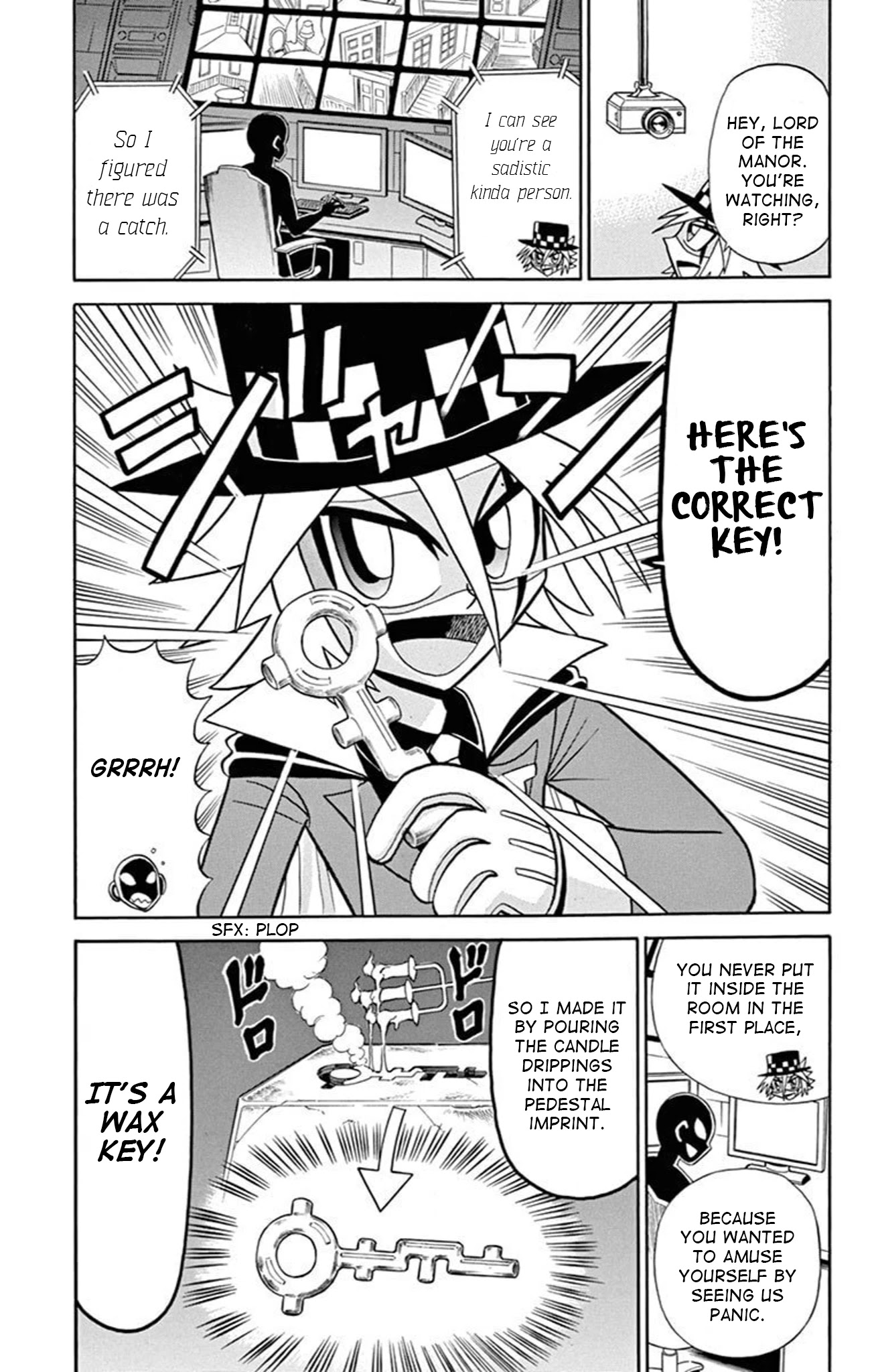 Kaitou Joker Chapter 75 page 18 - Chapter 75: Escape from the Man-Eating Manor
