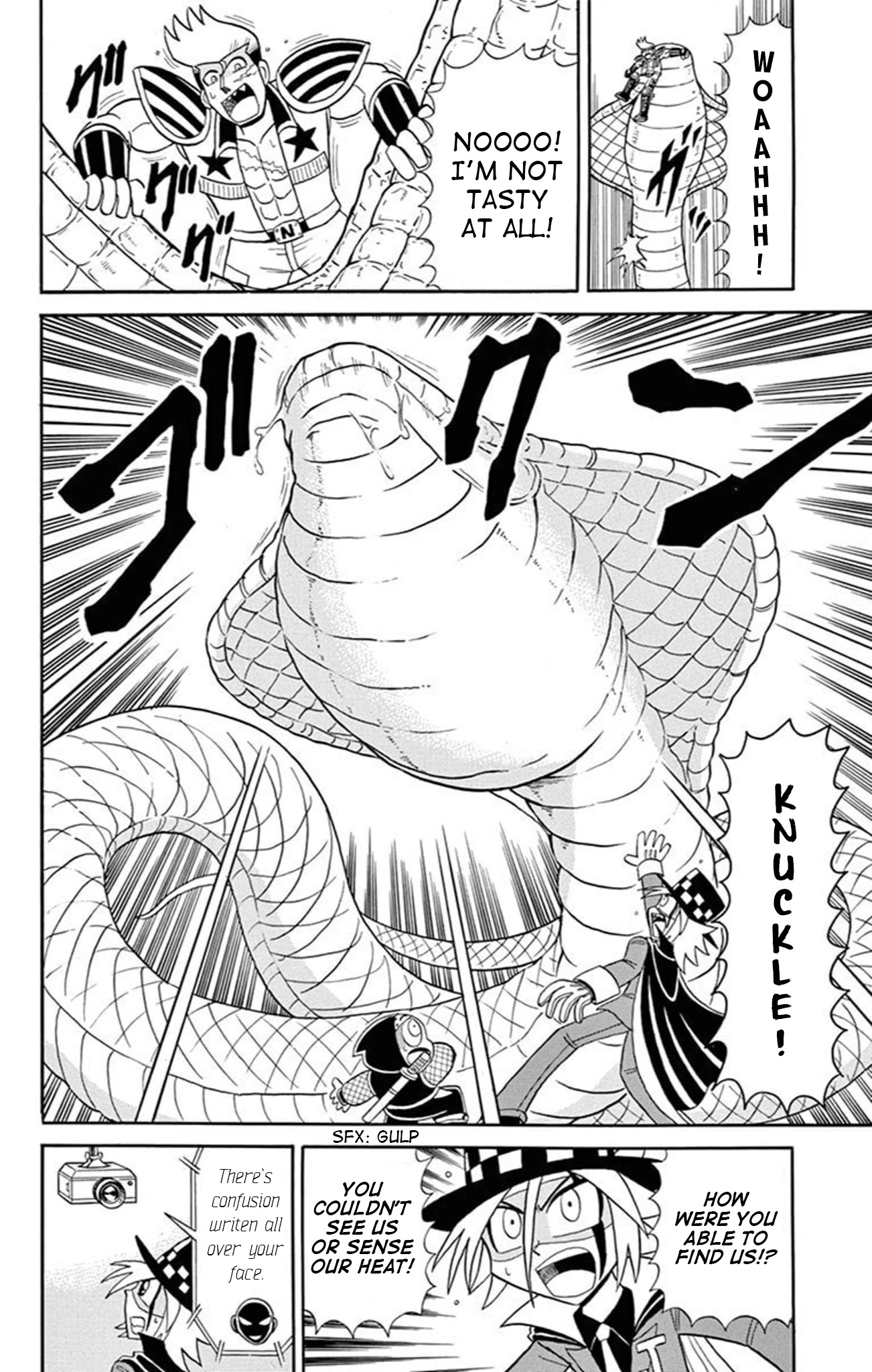 Kaitou Joker Chapter 75 page 23 - Chapter 75: Escape from the Man-Eating Manor