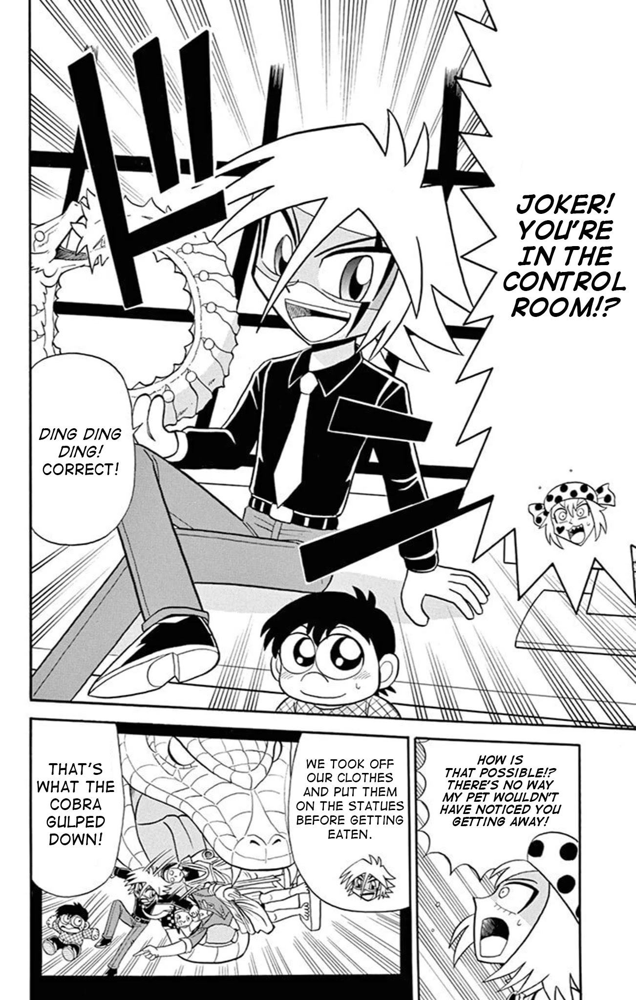 Kaitou Joker Chapter 75 page 30 - Chapter 75: Escape from the Man-Eating Manor
