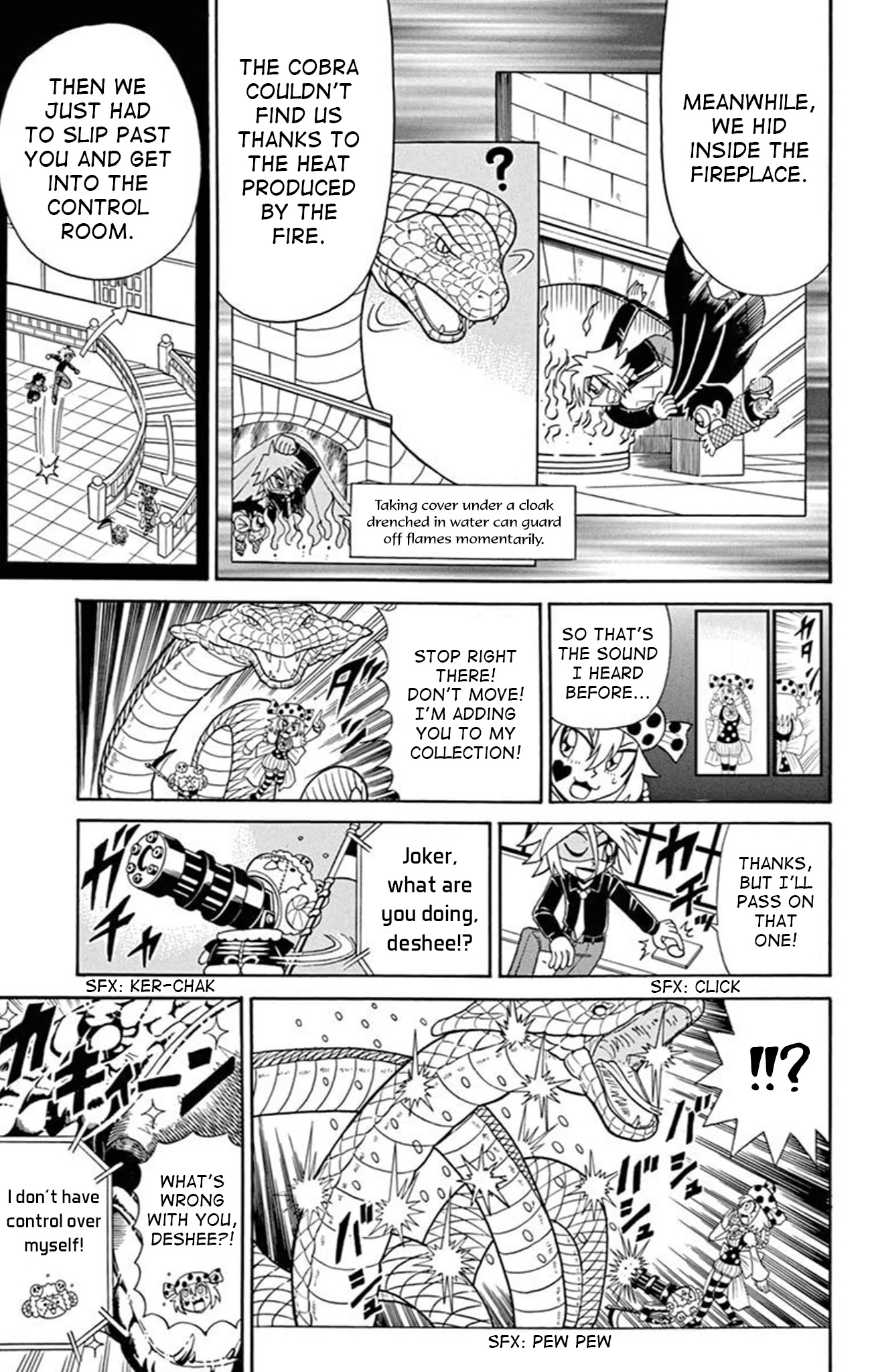 Kaitou Joker Chapter 75 page 31 - Chapter 75: Escape from the Man-Eating Manor