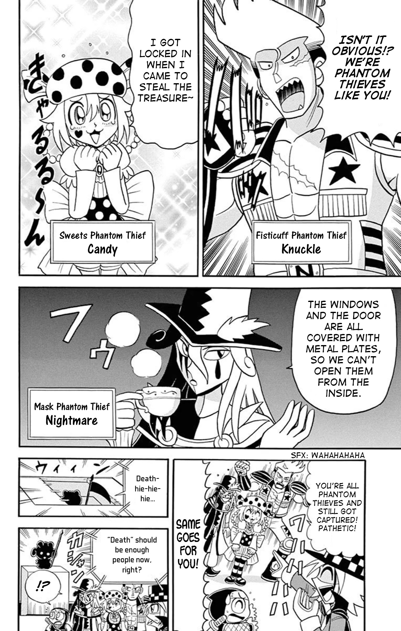 Kaitou Joker Chapter 75 page 5 - Chapter 75: Escape from the Man-Eating Manor