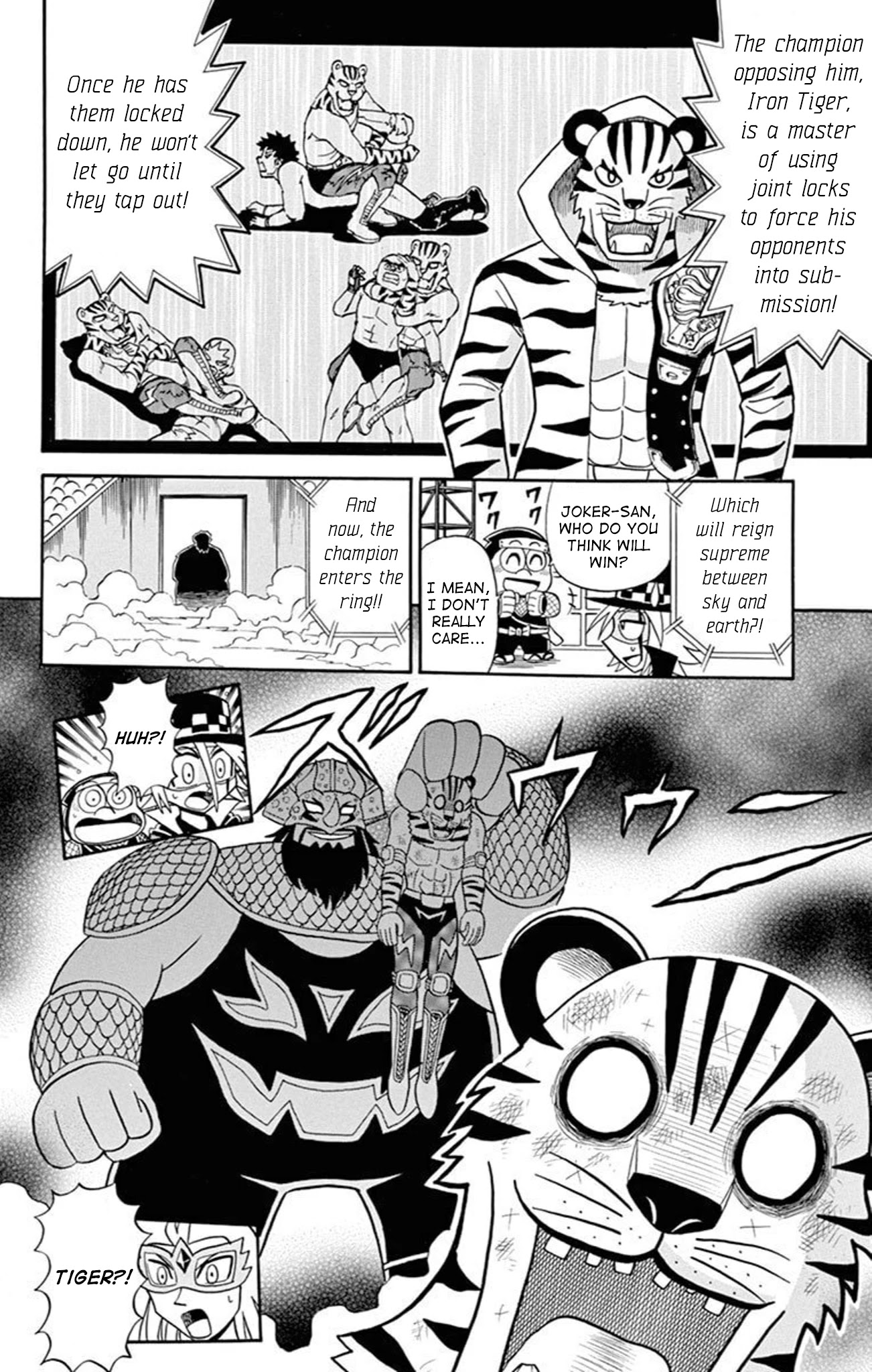 Kaitou Joker Chapter 76 page 4 - Chapter 76: The Warrior’s Champion Belt