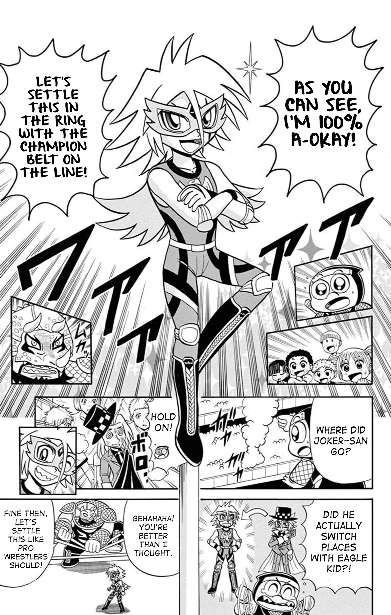Kaitou Joker Chapter 76 page 9 - Chapter 76: The Warrior’s Champion Belt