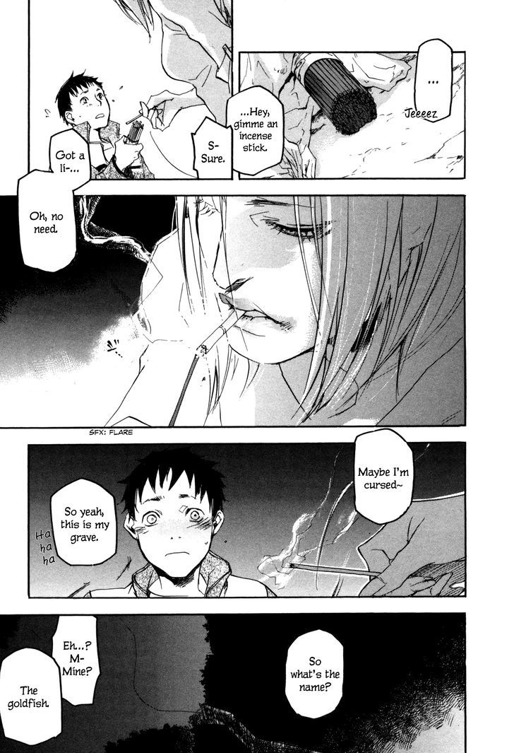 Kaiyuu no Mori Chapter 2 page 21 - Chapter 2 : A Grave for a Goldfish
