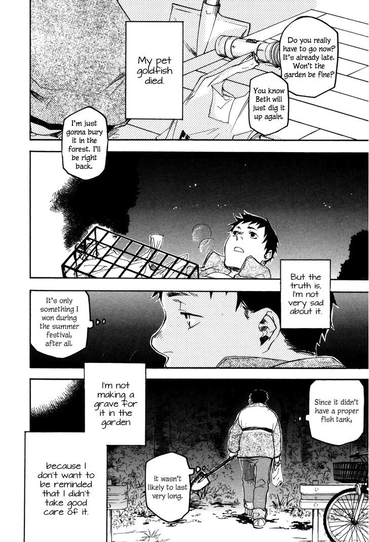 Kaiyuu no Mori Chapter 2 page 4 - Chapter 2 : A Grave for a Goldfish