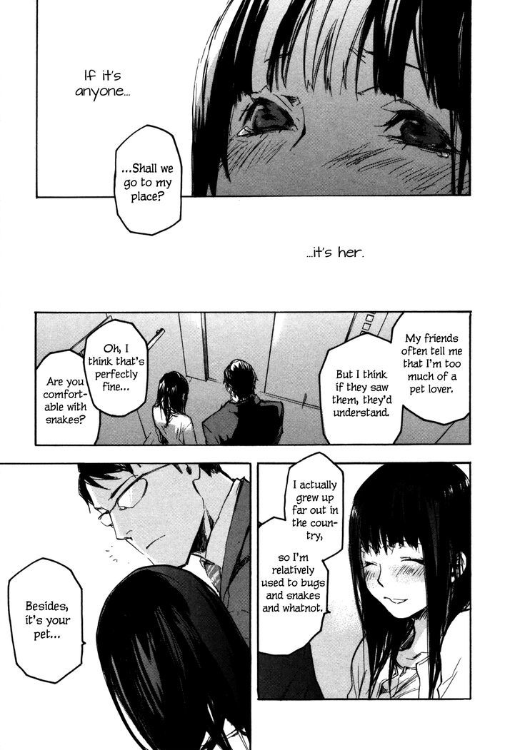 Kaiyuu no Mori Chapter 4 page 15 - Chapter 4 : Behind Glass