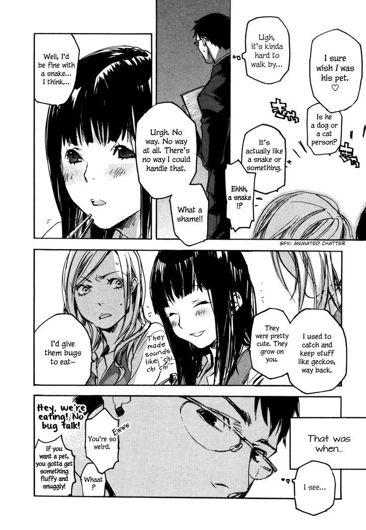 Kaiyuu no Mori Chapter 4 page 6 - Chapter 4 : Behind Glass
