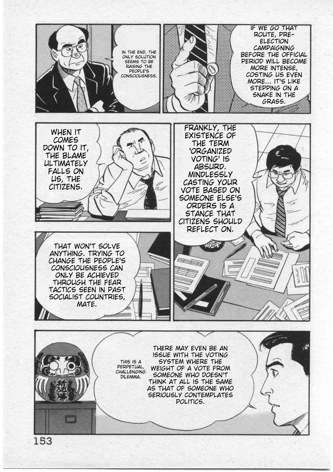 Kaji Ryuusuke no Gi Chapter 15 page 9 - Chapter 15: Article 97 Paragraph 1 of the Public Offices Election Act