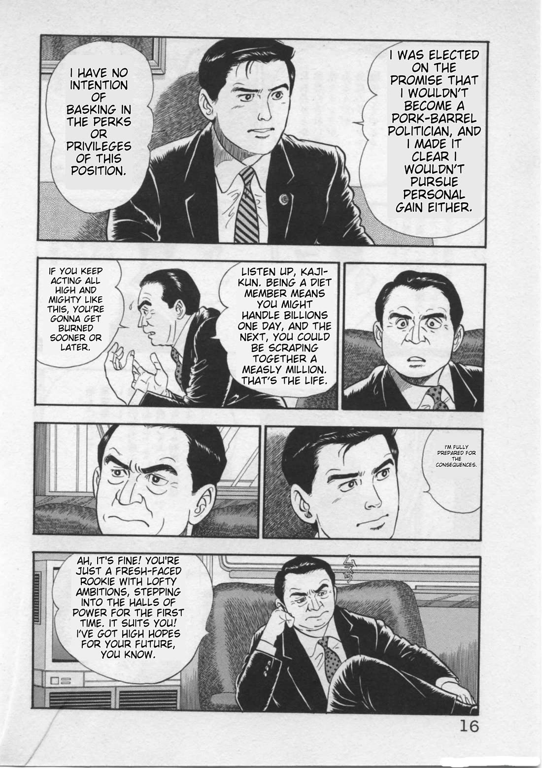 Kaji Ryuusuke no Gi Chapter 17 page 18 - Chapter 17: Ready For Anything