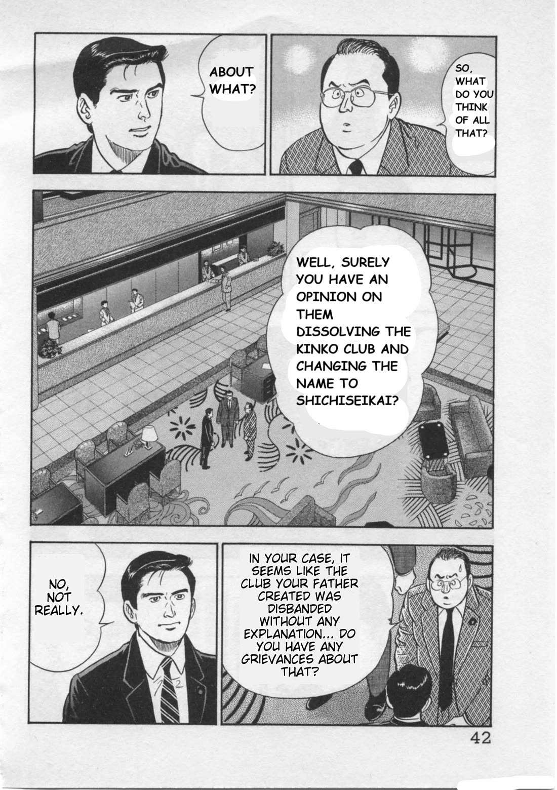 Kaji Ryuusuke no Gi Chapter 18 page 14 - Chapter 18: Dissolution of the Kinko Club