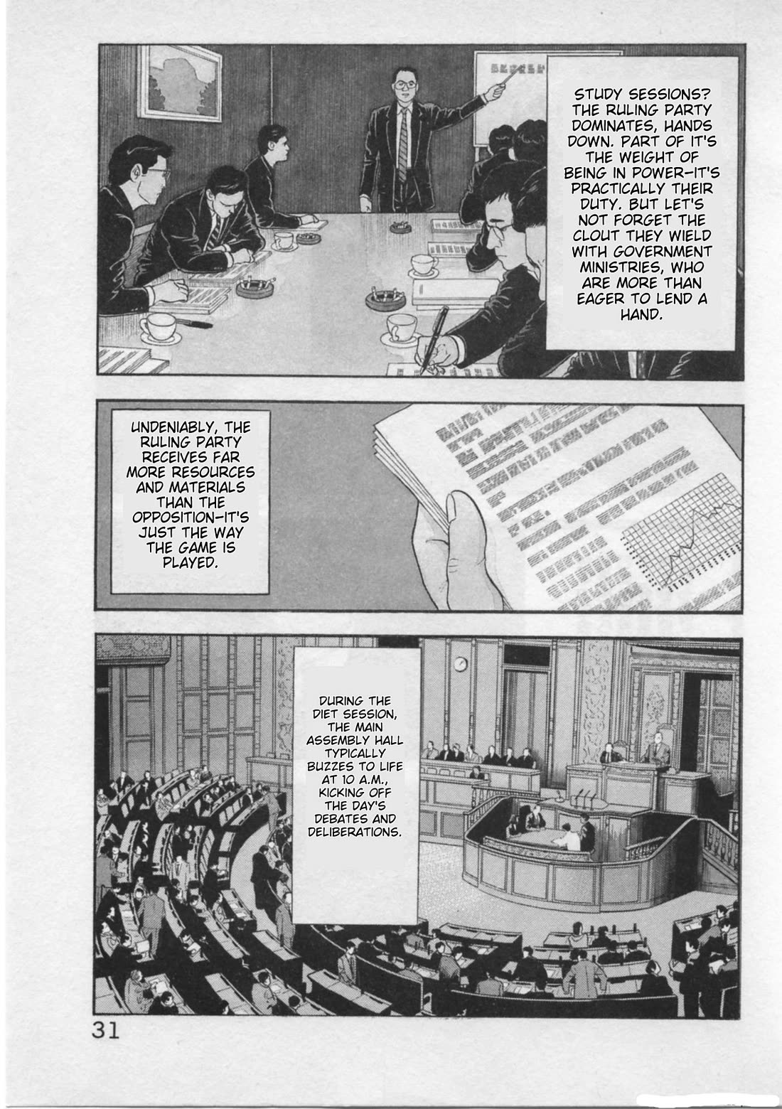 Kaji Ryuusuke no Gi Chapter 18 page 3 - Chapter 18: Dissolution of the Kinko Club