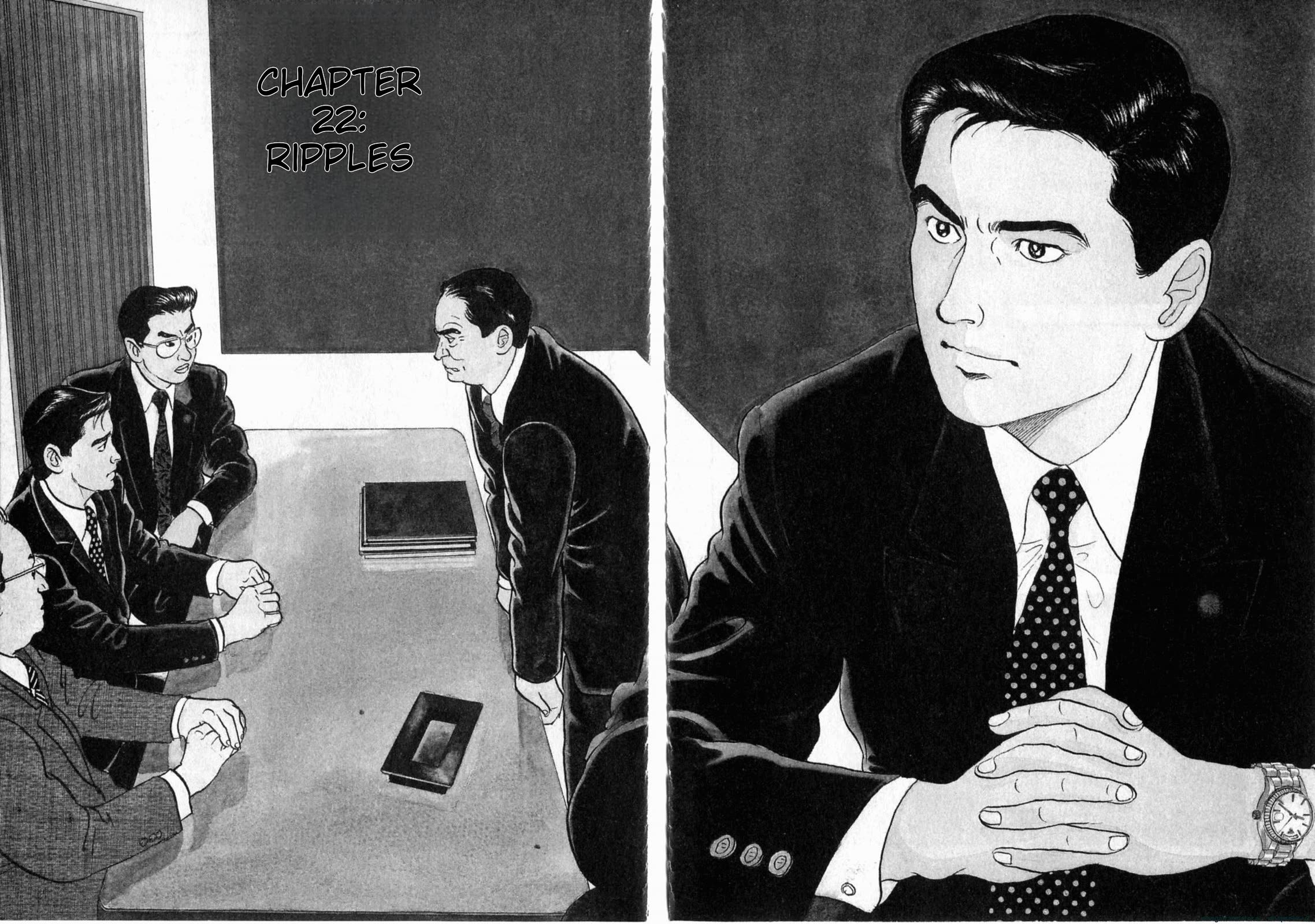 Kaji Ryuusuke no Gi Chapter 22 page 1 - Chapter 22: Ripples