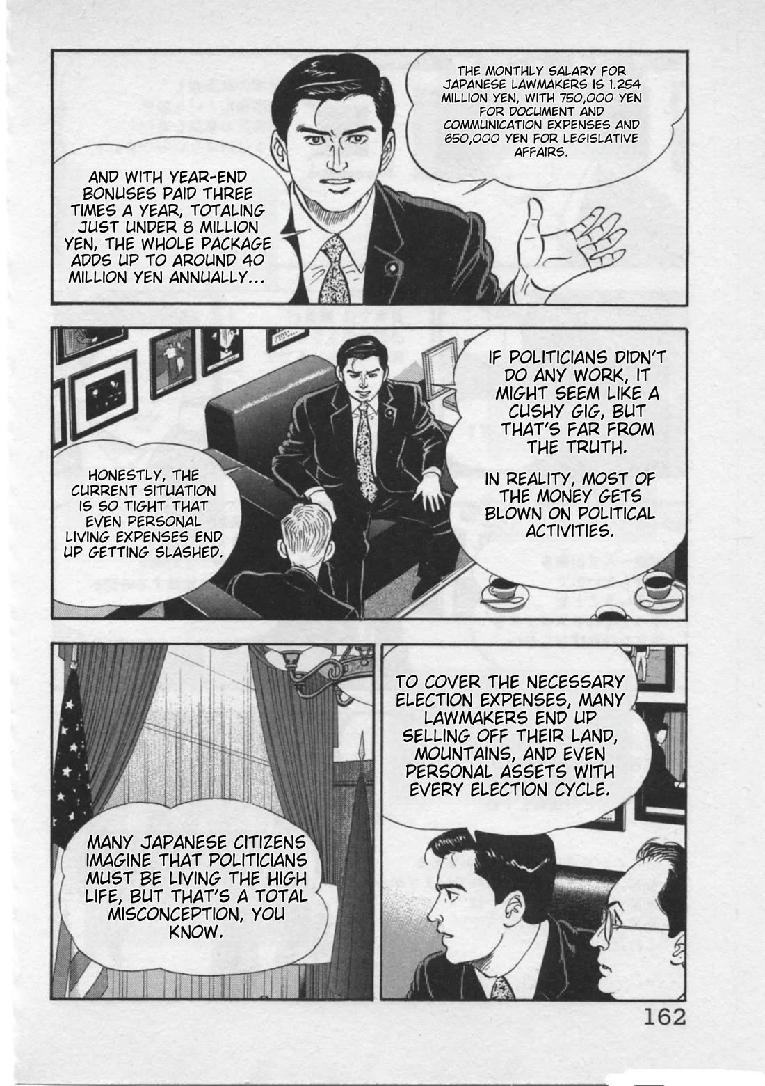 Kaji Ryuusuke no Gi Chapter 23 page 14 - Chapter 23: The Divide Between America and Japan
