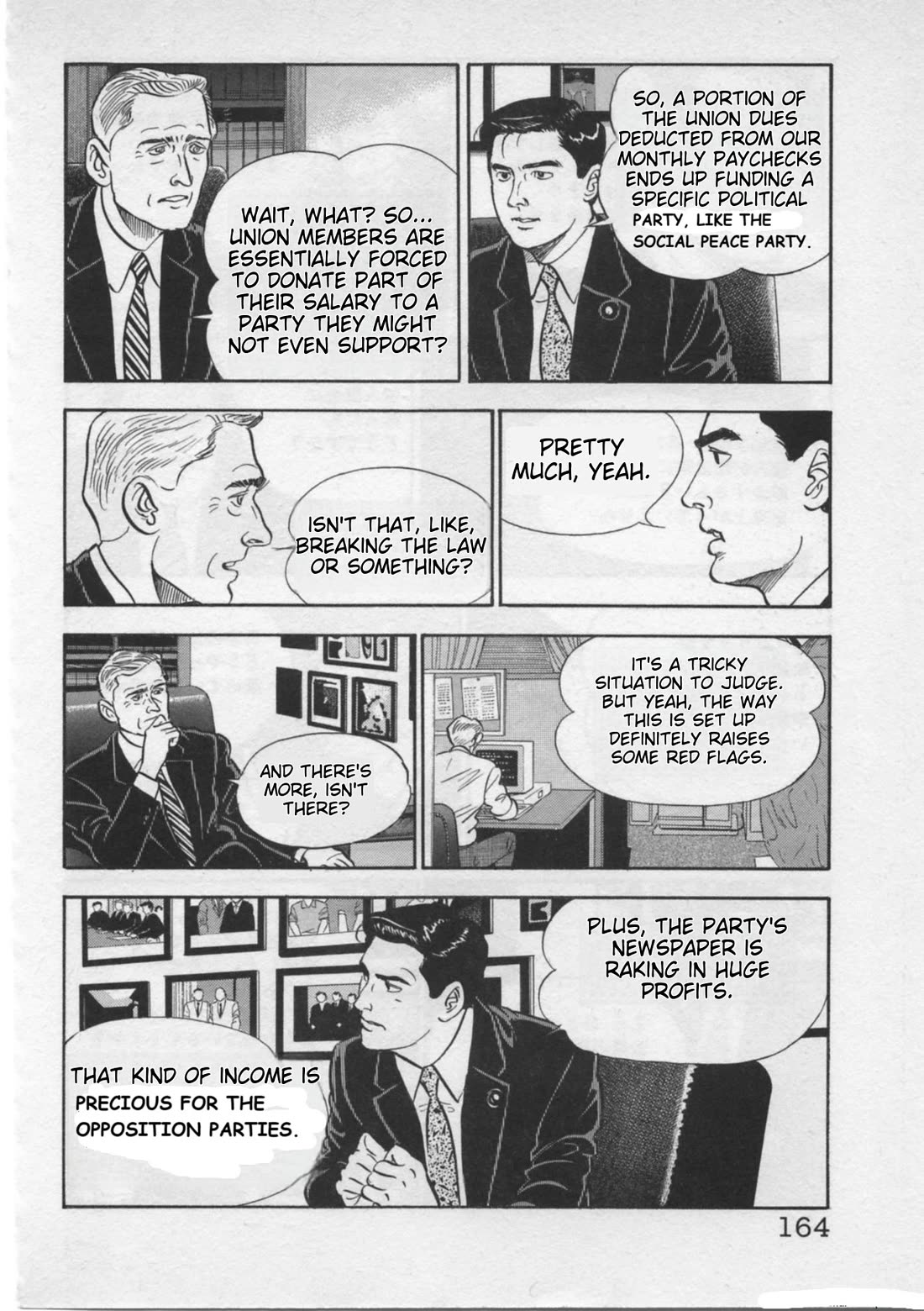 Kaji Ryuusuke no Gi Chapter 23 page 16 - Chapter 23: The Divide Between America and Japan