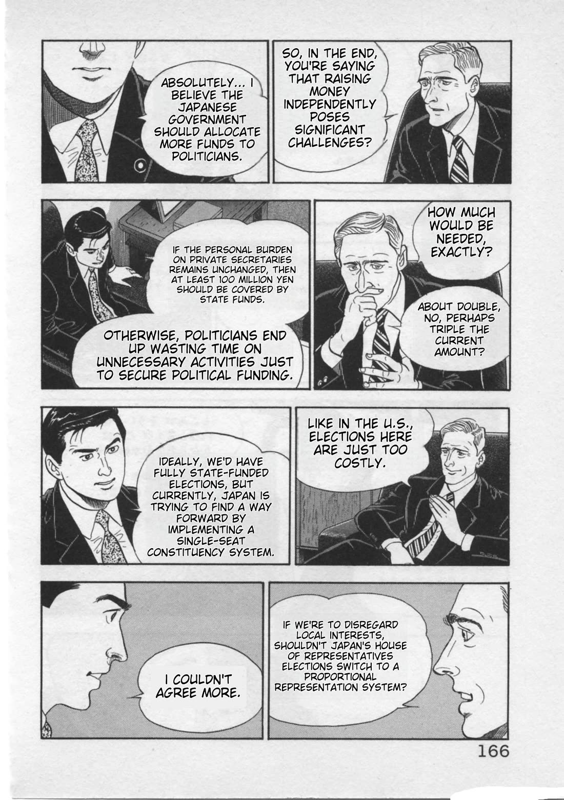 Kaji Ryuusuke no Gi Chapter 23 page 18 - Chapter 23: The Divide Between America and Japan