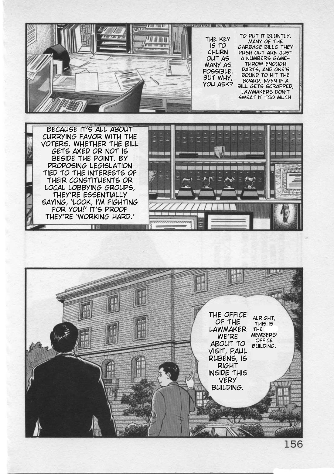 Kaji Ryuusuke no Gi Chapter 23 page 8 - Chapter 23: The Divide Between America and Japan