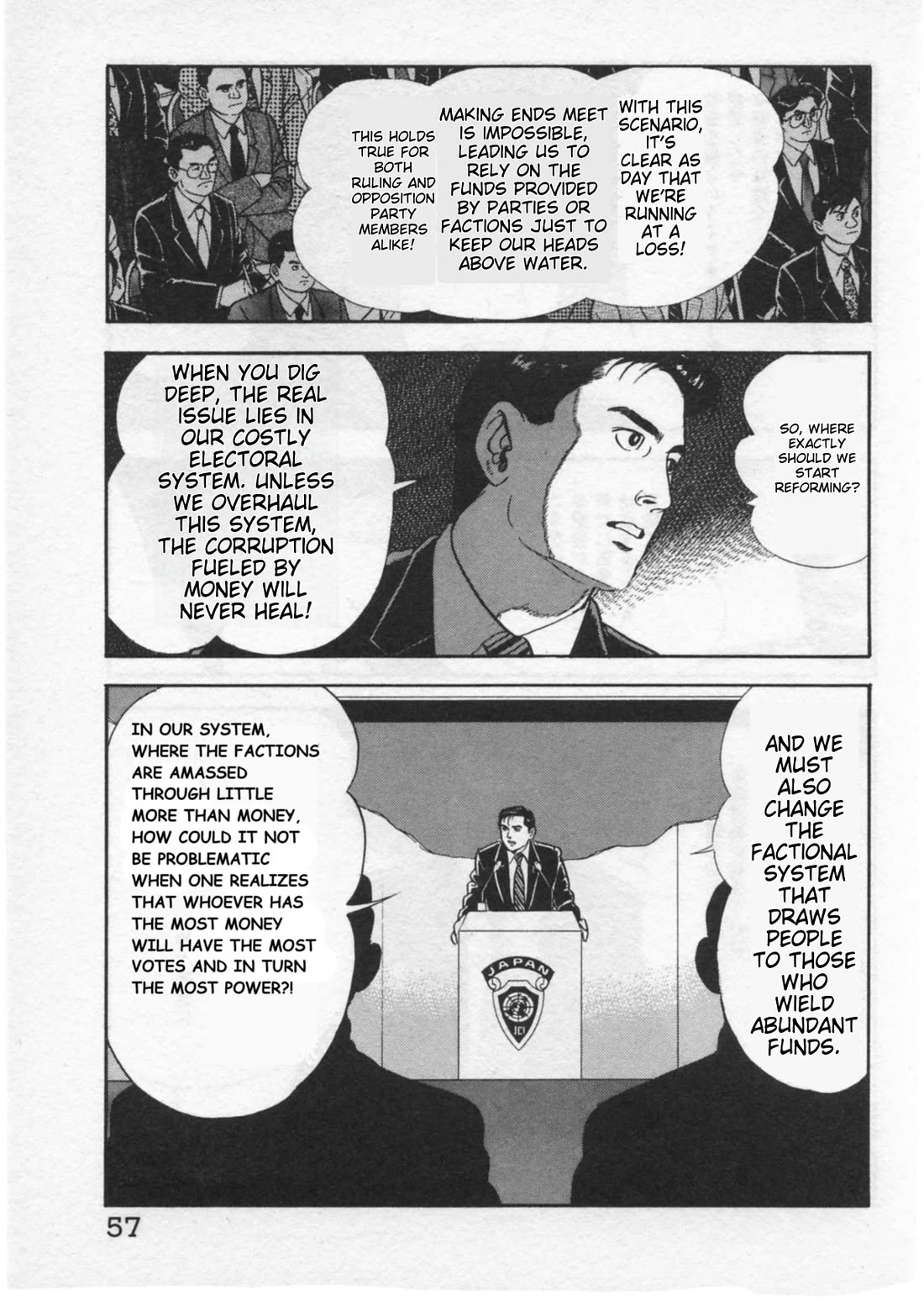 Kaji Ryuusuke no Gi Chapter 28 page 7 - Chapter 28: Close Encounters