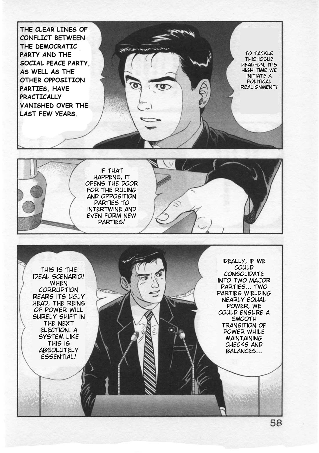 Kaji Ryuusuke no Gi Chapter 28 page 8 - Chapter 28: Close Encounters
