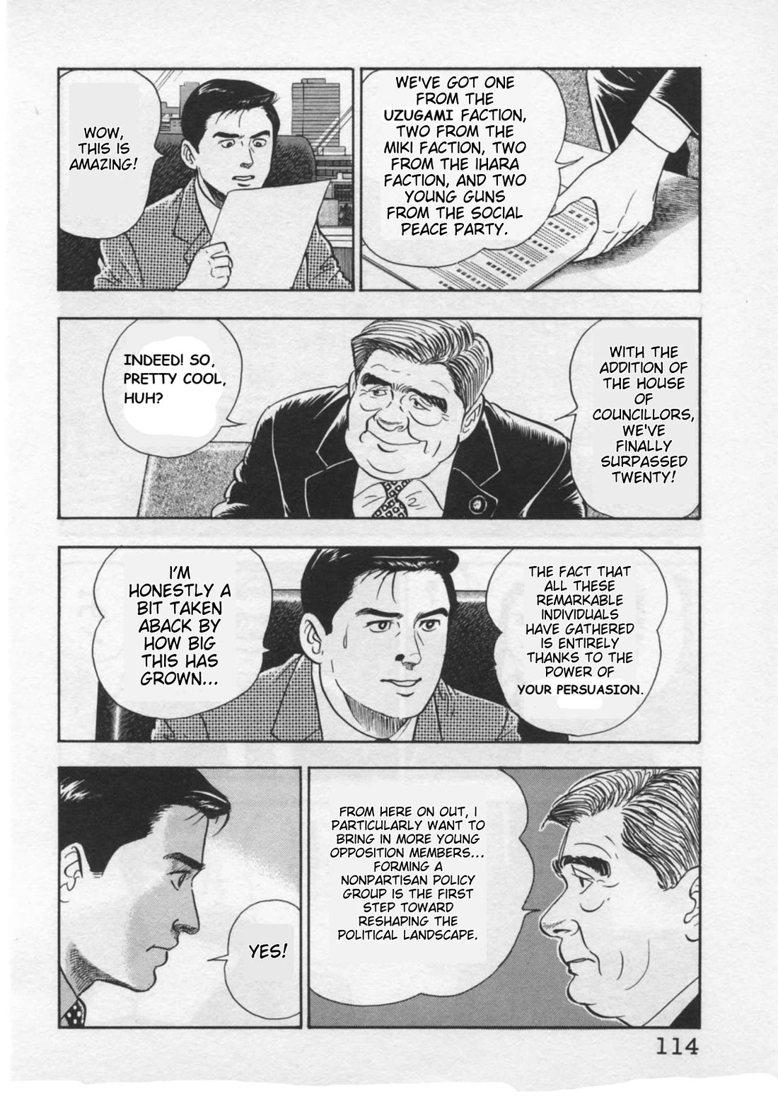Kaji Ryuusuke no Gi Chapter 30 page 15 - Chapter 30: Cornered