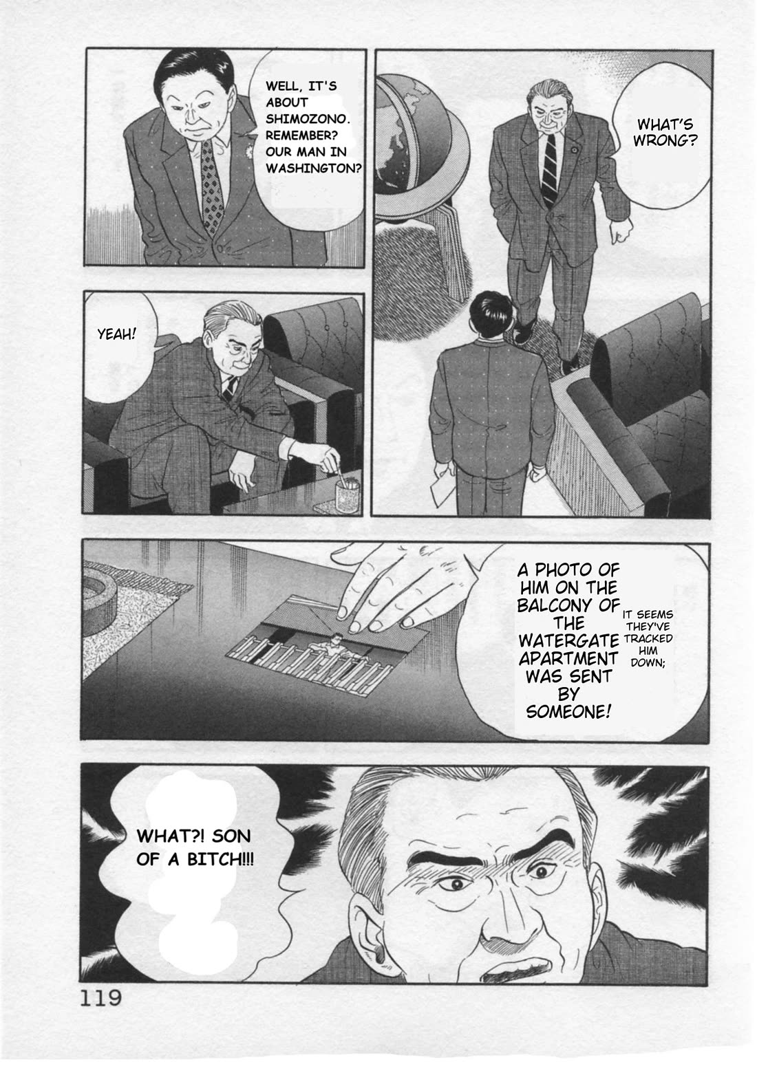 Kaji Ryuusuke no Gi Chapter 30 page 20 - Chapter 30: Cornered